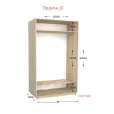 Практик 21 ШК 1200х450/600х2200/2400